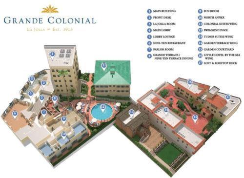 Grande Colonial La Jolla Hotel San Diego Ruang foto